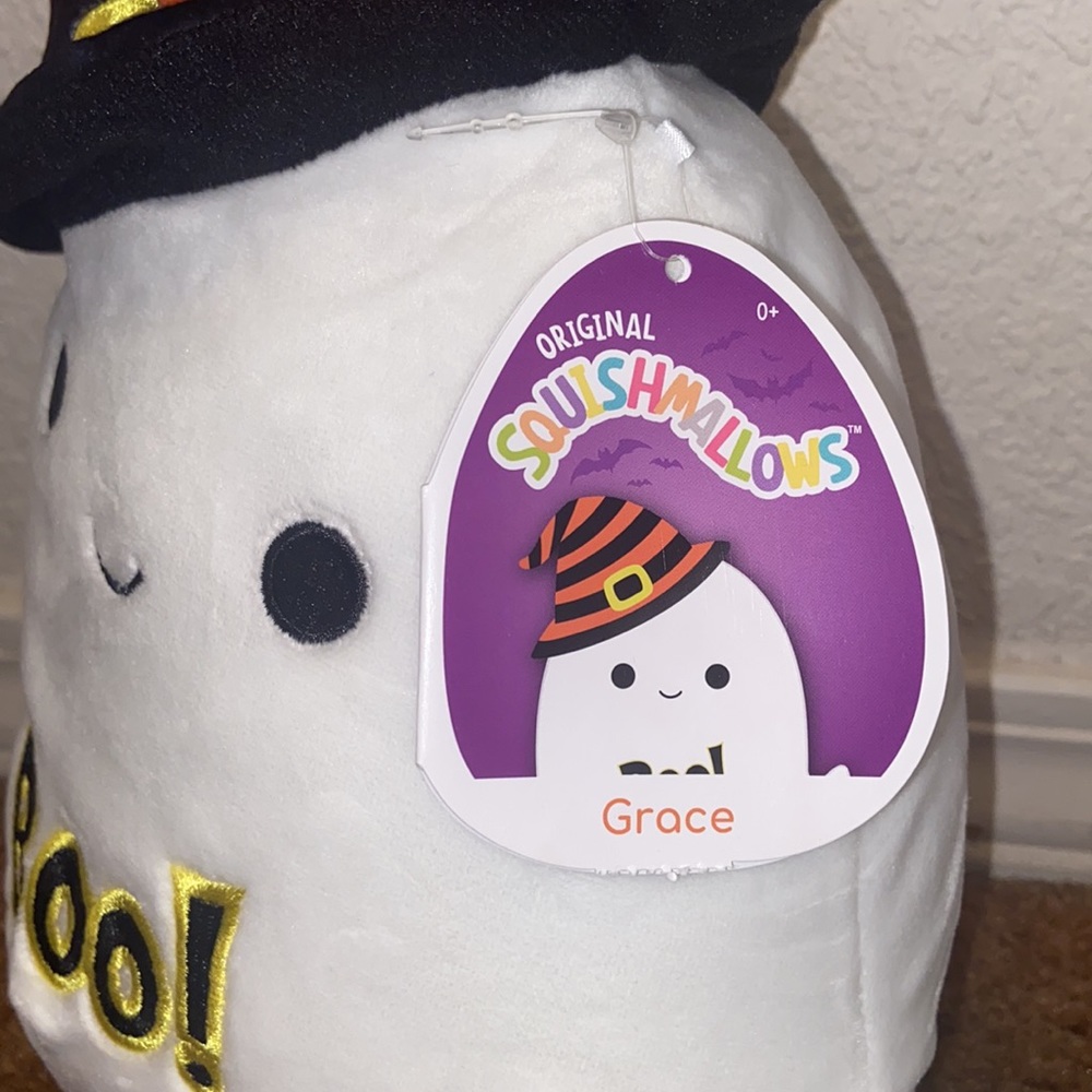 NWT Grace the Ghost Squishmallow 8” - Picture 5 of 6